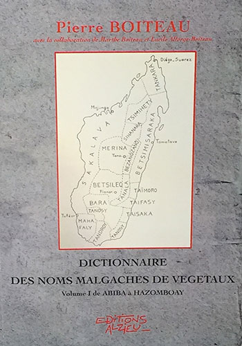 Dictionnaire des noms malgaches de végétaux (4 vol.)